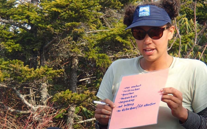 outdoor education course in north carolina
